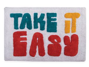 Πατάκι Μπάνιου 60X90 Nef Nef Take It Easy White (60×90)