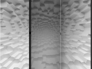 Διαχωριστικό με 3 τμήματα – The Abyss of Oblivion [Room Dividers]