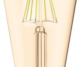 Λαμπτήρας LED Filament E27 Edis 8W 2700K Amber