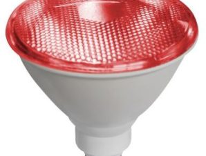 Λαμπτήρας LED E27 PAR38 10W Red