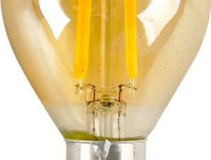 Λαμπτήρας LED Filament E14 Retro 4W 2700K Dimmable Amber