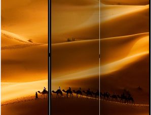 Διαχωριστικό με 3 τμήματα – Caravan of camels II [Room Dividers]