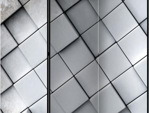 Διαχωριστικό με 3 τμήματα – Gray background 3D [Room Dividers]