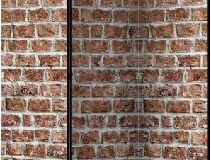 Διαχωριστικό με 3 τμήματα – Brick Space [Room Dividers]