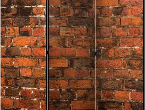 Διαχωριστικό με 3 τμήματα – Old Brick Wall [Room Dividers]