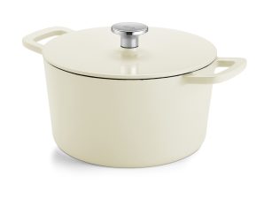 Fissler Μαντεμένια Κατσαρόλα Moments Collection Ivory 24cm