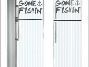 Gone Fishin, Φόντο – Τοίχοι, Αυτοκόλλητα ψυγείου, 50 x 85 εκ.
