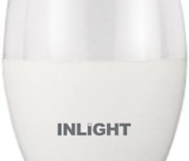 Λαμπτήρας LED InLight E14 C37 5.5W 4000K