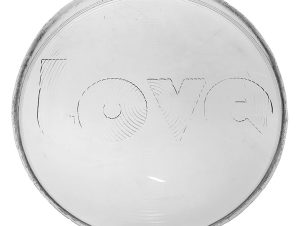 Πιατέλα Σερβιρίσματος (Φ28) Espiel Love Clear HOR1425K1