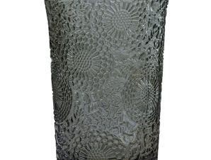 Ποτήρι Γυάλινο Νερού – Αναψυκτικού Σετ 6τμχ. Vintage Grey 410ml HFA