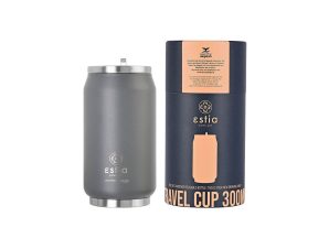 Ποτήρι Θερμός 300ml Estia Save The Aegean Fjord Grey 01-16722