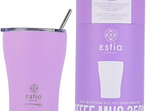 Ποτήρι Θερμός 350ml Estia Save The Aegean Lavender Purple 01-12090