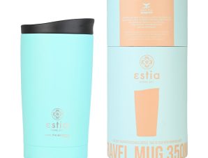 Ποτήρι Θερμός 350ml Estia Save The Aegean Travel Mug Mint 01-20385