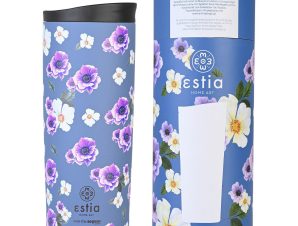 Ποτήρι Θερμός 450ml Estia Save The Aegean Travel Mug Garden Blue 01-20415