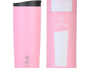 Ποτήρι Θερμός 450ml Estia Save The Aegean Travel Mug Pink 01-20354