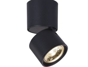 Σποτ Μονόφωτο Led Aca Pluto RA33LEDS6BK Black