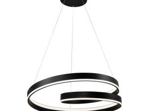 Φωτιστικό Οροφής Led Viokef Capri Black 4291300