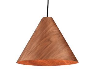 Φωτιστικό Οροφής Μονόφωτο Aca Nairobi MQ18P133WW Walnut Wood