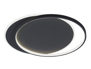 Φωτιστικό Πλαφονιέρα Led Viokef Evelyn Black 4301901